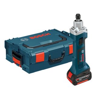 Bosch Click & Go Bare Tool 2 in 18 Volt Cordless Die Grinder with L Boxx 2