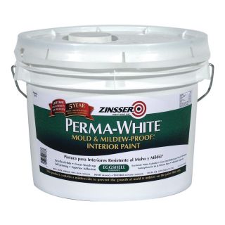 Rust Oleum Perma White 378 fl oz Interior Eggshell Smooth Texture White Water Base Paint and Primer in One