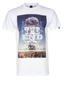 DRMTM   THE END   Print T shirt   white