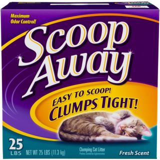 Scoop Away 25 lbs Clay Cat Litter