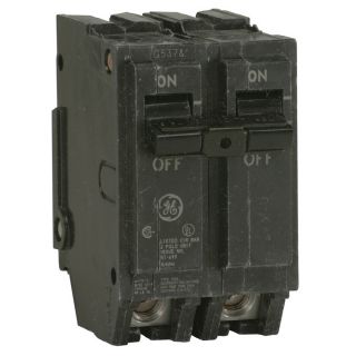 GE Q Line THQL 125 Amp Double Pole Circuit Breaker