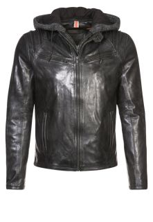 Redskins   MICK MOJITO   Leather jacket   black