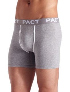 PACT Men's Heather Grey Boxer Brief at  Mens Clothing store