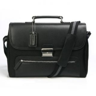 MODERM Nylon & Leather Messenger Brief Bag Clothing