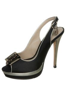 Laura Biagiotti   Peeptoe heels   black