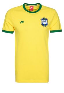 Nike Sportswear   BRASILIEN RETRO   Print T shirt   yellow