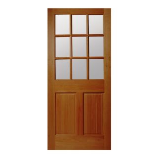 ReliaBilt 31.75 in x 79 in Hem Fir Wood Door