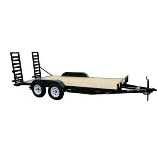 Carry On Trailer 7 ft x 16 ft Treated Lumber Utility Trailer
