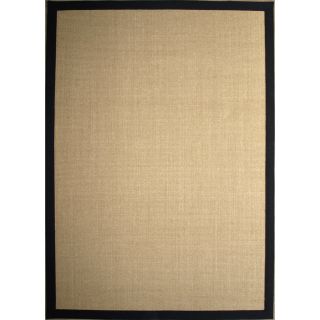 Style Selections 5 ft x 7 ft Rectangular Beige Border Area Rug