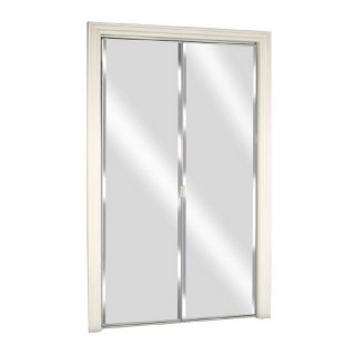 ReliaBilt 24 in x 6 ft 8 in 3mm Mirror Bifold Door