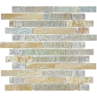 Desert Quartz Natural Stone Mosaic Wall Tile (Common 12 in x 13 in; Actual 12 in x 12 in)