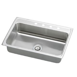 Elkay Single Basin Drop In Stainless Steel Kitchen Sink