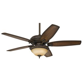 Prestige by Hunter Claymore 52 in Brushed Cocoa Multi Position Ceiling Fan with Light Kit