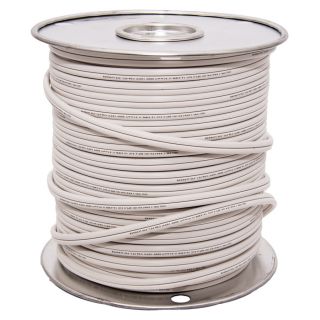 250 ft 16 AWG 2 Conductor White Lamp Cord