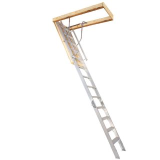 Century Industries, Inc. 12 ft Aluminum 350 lb Type I Attic Ladder