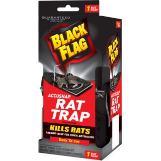 BLACK FLAG Indoor Rodent Trap for Rats