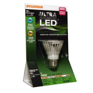 SYLVANIA 50 Watt Equivalent Indoor/Outdoor LED Flood Light Bulb