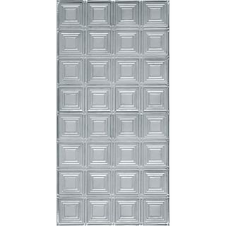 Armstrong Metallaire Small Panels Nail Up Ceiling Tile (Common 24 in x 48 in; Actual 24.5 in x 48.5 in)