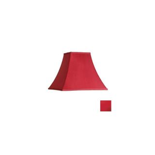 Cascadia Lighting 9 1/4 in x 11 in Red Bell Lamp Shade