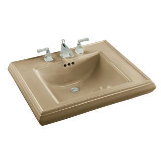 KOHLER 27 in L x 22 in W Fire Clay Pedestal Sink Top