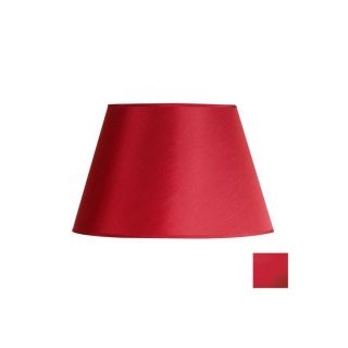 Cascadia Lighting 10 in x 16 in Red Drum Lamp Shade