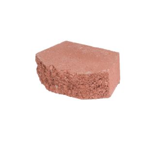Fulton Red Basic Retaining Wall Block (Common 8 in x 3 in; Actual 8.1 in x 3 in)