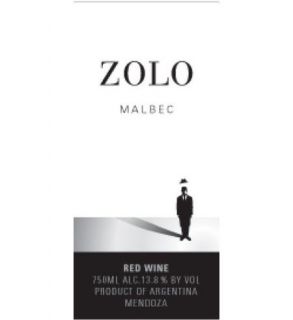 2012 Zolo Malbec 750ml Wine