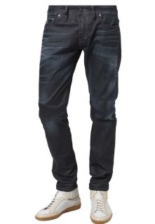 Star   3301 LOW TAPERED   Straight leg jeans   blue