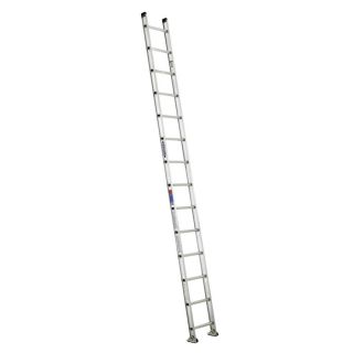 Werner 14 ft Aluminum 300 lb Type IA Straight Ladder