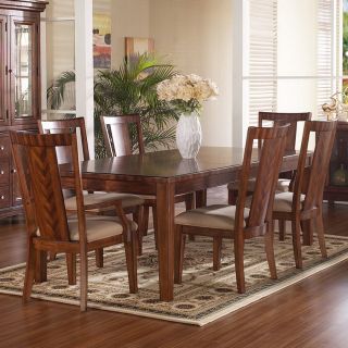 Somerton Home Furnishings Runway Medium/Dark Brown Rectangular Dining Table
