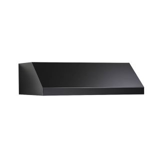 Broan 30 in Convertible Wall Mounted Range Hood (Black)