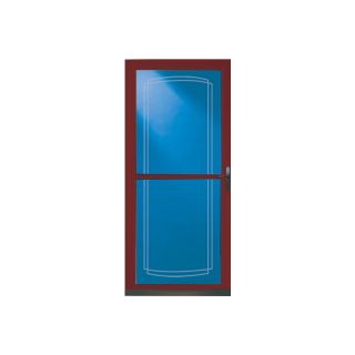 LARSON Cranberry Tradewinds Full View Tempered Glass Storm Door (Common 81 in x 36 in; Actual 80.71 in x 37.56 in)
