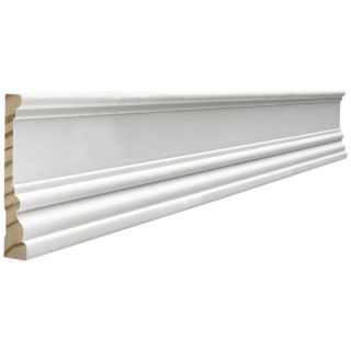 0.688 in x 3.5 in x 7.33 ft Interior Primed Pine Casing Moulding (Pattern P 450)