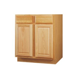 Kitchen Classics 34.5 in H x 36 in W x 24 in D Oak Sink Base Cabinet
