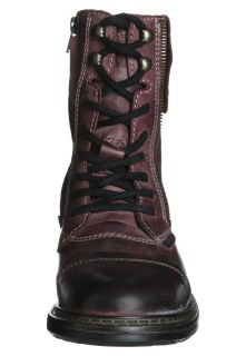Yellow Cab SOLDIER   Lace up boots   red