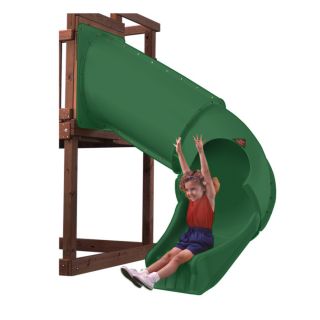 Swing N Slide Twister Tube Green Slide