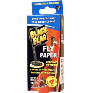 BLACK FLAG 4 Count Fly Paper