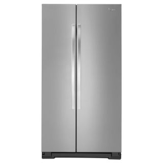 Whirlpool 25.2 cu ft Side by Side Refrigerator (Monochromatic Stainless Steel) ENERGY STAR