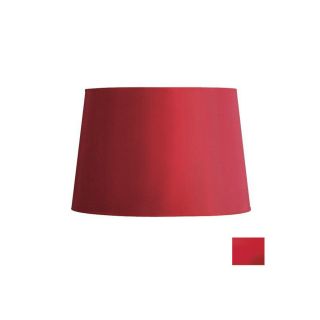 Cascadia Lighting 10 3/4 in x 16 in Red Drum Lamp Shade