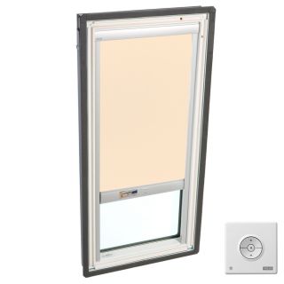 VELUX Fixed Tempered Skylight with Solar Powered Light Blocking Shade (Fits Rough Opening 57.44 in x 33.06 in; Actual 30.06 in x 4.5 in)