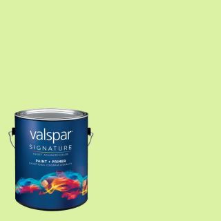 Creative Ideas for Color by Valspar 130.07 fl oz Interior Satin Soothing Aloe Latex Base Paint and Primer in One with Mildew Resistant Finish