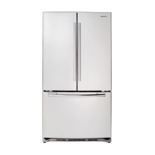 Samsung 25.8 cu ft French Door Refrigerator with Single Ice Maker (White) ENERGY STAR