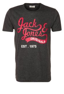 Jack & Jones   FRODO   Print T shirt   grey