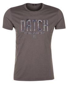 Datch   Print T shirt   grey