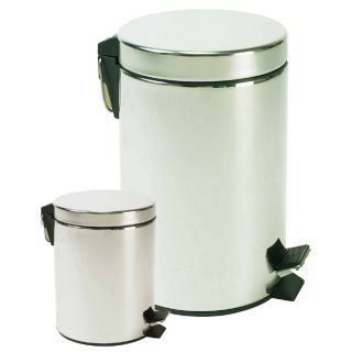 Bel Air Lighting 7.925 Gallon Stainless Indoor Garbage Can