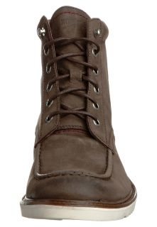 Wolverine CLAPTON MOC TOE   Lace up boots   brown