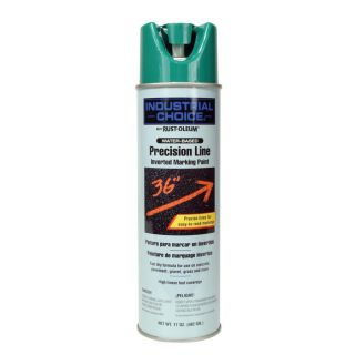 Rust Oleum 17 oz Safety Green Flat Spray Paint