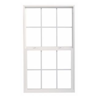 ThermaStar by Pella 10 Series Vinyl Double Pane Single Hung Window (Fits Rough Opening 32 in x 52 in; Actual 31.5 in x 51.5 in)