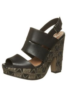 Zign   Platform sandals   black