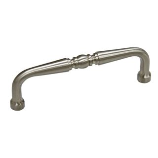 Style Selections 3 1/2 in Center to Center Satin Nickel Arched Cabinet Pull